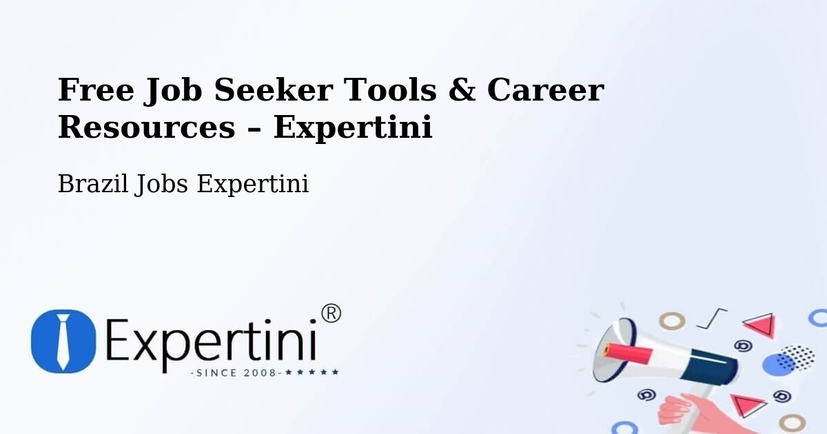 Free Job Seeker Tools & Career Resources – Boa Vista - Boa Vista, Brazil Jobs Expertini